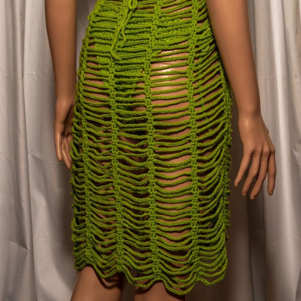 Crochet Beach cover-up handmade